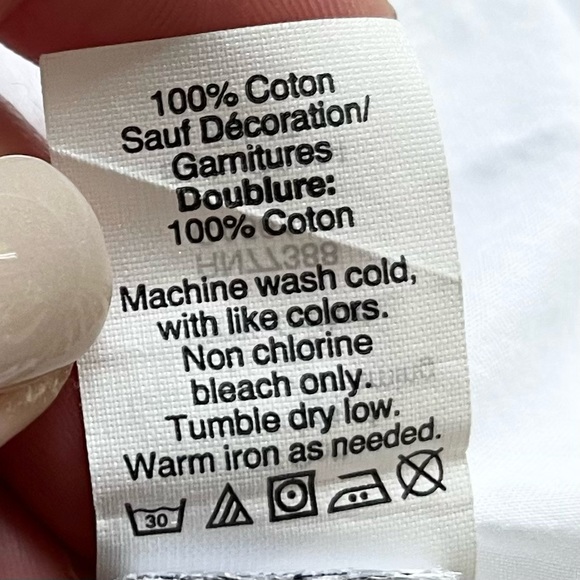 MADEWELL Embroidered Blanca Dress Size Small Boho Floral Feminine Pretty Casual - Picture 6 of 10